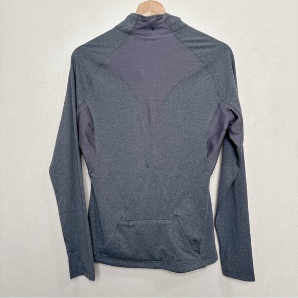 Levelwear Womens Small Engergy Zip Heather Charcoal Pullover - Picture 13 of 13